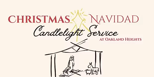 Christmas Eve Candlelight Service at OHBC