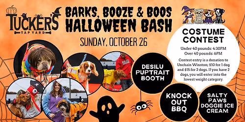 Barks, Booze & Boos Halloween Bash