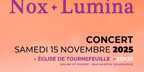 CONCERT Nox Lumina