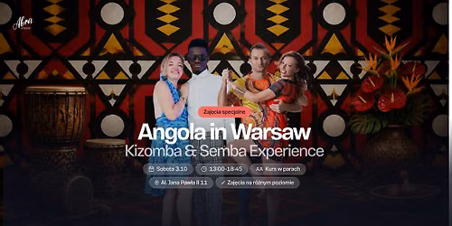 Angola in Warsaw | Kizomba & Semba Experience
