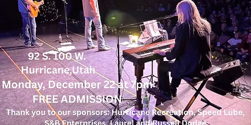 Eric Dodge Annual Country Christmas Concert - Free