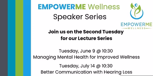 Join us on the Second Tuesday for our Lecture Series.