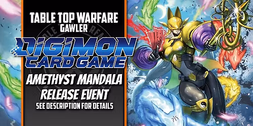 [GAWLER] Digimon TCG - Advance Deck Amethyst Mandala Release