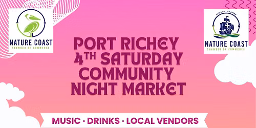 Port Richey 4th Saturday Community Night Market