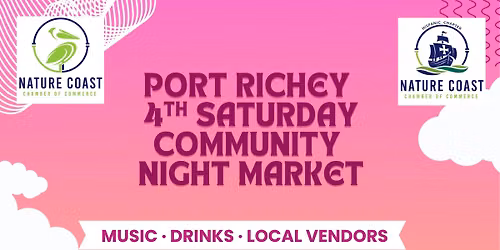 Port Richey 4th Saturday Community Night Market