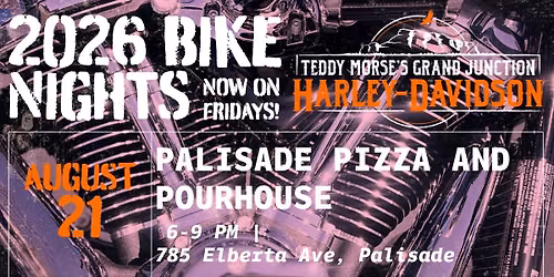 Bike Night at Palisade Pizza & Pourhouse