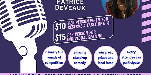 The Comedy Karaoke Trivia Funtime Show with Patrice DeVeaux