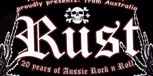 RUST (Australia) with Thee Acid Tongue