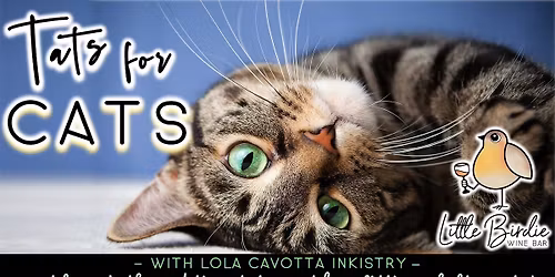 Tats for CATS | Booze & Tiny Tattoos