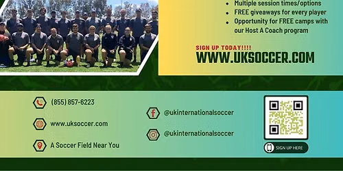 UK International Soccer Camp