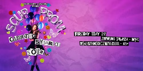 Stan Society x Livies HQ: SOUR PROM (18+)