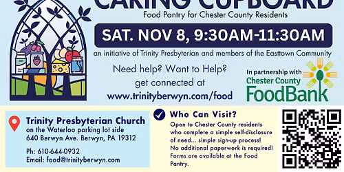 Saturday Pantry Hours