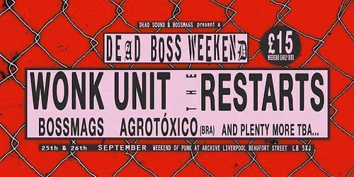 DEaD BOSS WEEKEND