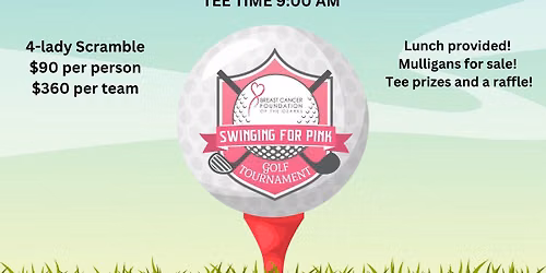 Swinging for Pink