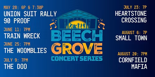 2026 BEECH GROVE SUMMER CONCERT SERIES