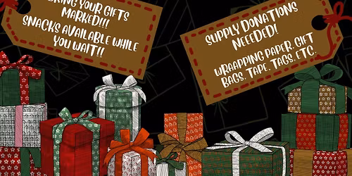 Smith PTO Holiday gift wrapping fundraiser