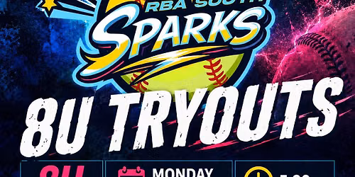 RBA South Sparks 8U Tryouts