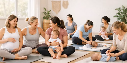 Pregnancy and post-partum gentle yoga flow @ The Village (Mondays)
