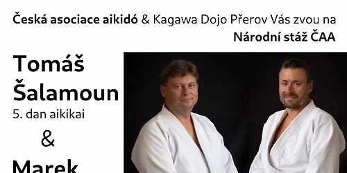 T. \u0160alamoun a M. Kowalski (oba 5. dan Aikikai)