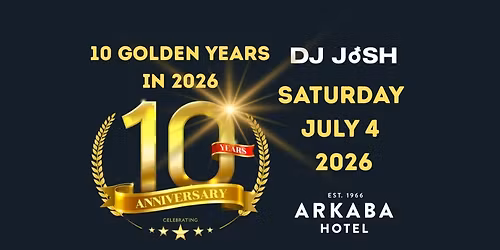 DJ JoSH Golden Years 10th Anniversary