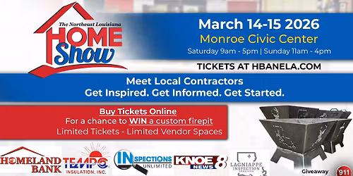 Northeast Louisiana Home Show 2026