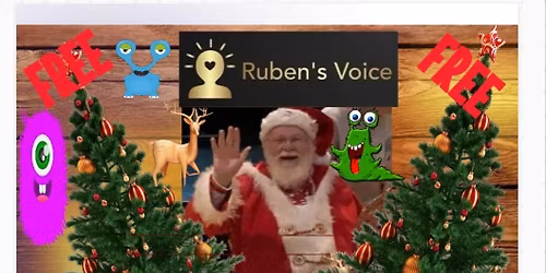 Ruben's Voice worry monster adoption day & Christmas market 2025