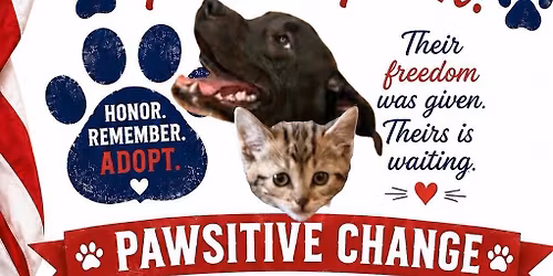 Memorial Day adoption event
