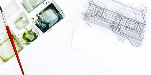 Illustrative House Portraits in Watercolor with LaCott Fine Art