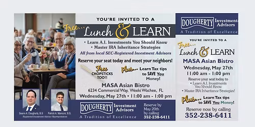 Free Lunch & Learn: AI Investments + IRA Inheritance Strategies