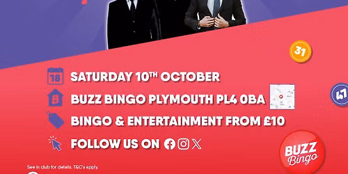A tribute to Pitbull - Buzz Bingo Plymouth 10\/10\/2026