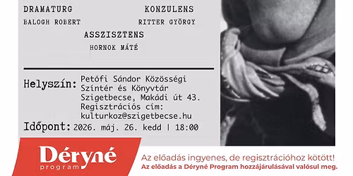 Az Oberon T\u00e1rsulat B\u00fcndeltanz c. produkci\u00f3ja Szigetbecs\u00e9n