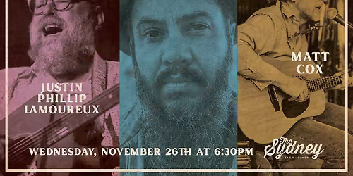 Kyle Harvey, Justin Phillip Lamoureux & Matt Cox