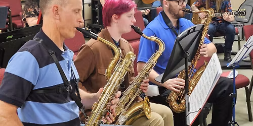 Rehearsal of CMA Big Band \/ Jazz Group