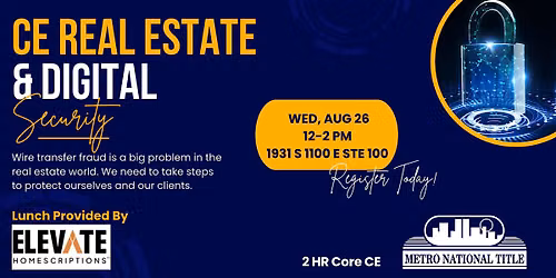 Real Estate & Digital Security 2 HR CORE CE