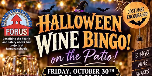 Halloween Wine Bingo!