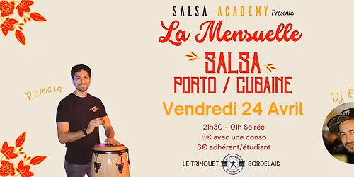 La Mensuelle Porto\/Cubaine d'Avril