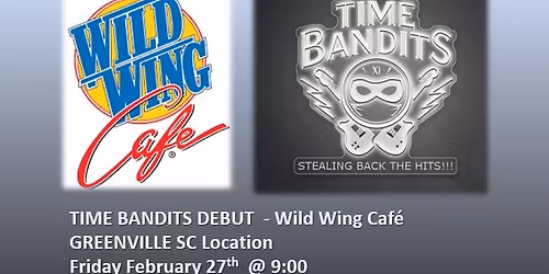 WILD WING Greenville SC DEBUT