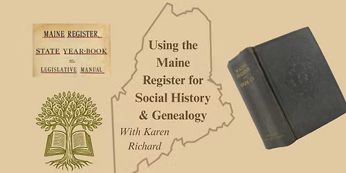 Using the Maine Register for Social History & Genealogy
