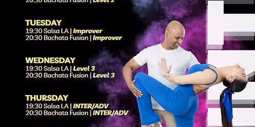 Salsa & Bachata Free Trail Lesson\/Level Placement: IN BREDA