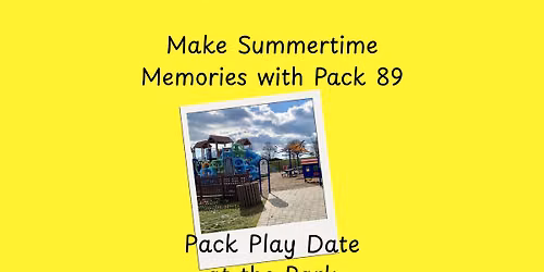Pack Play Date at the Park