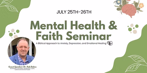 Mental Health & Faith Seminar