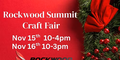Rockwood Summit Craft Fair
