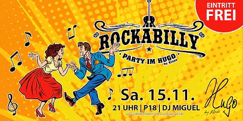 Rockabilly & Rock'n'Roll Party \ud83e\udea9 mit DJ Miguel | Eintritt frei