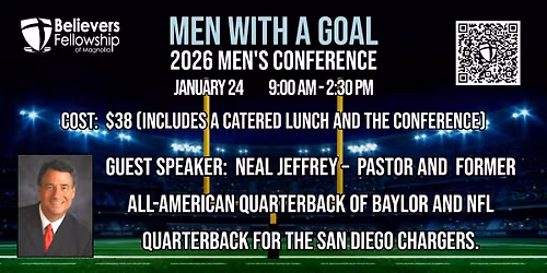 2026 Men's Conference - Men With A Goal