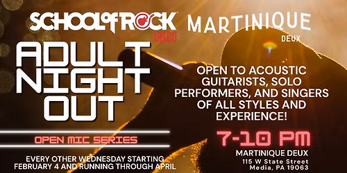 Martinique Deux Adult Night Out Open Mic Series | Series 7