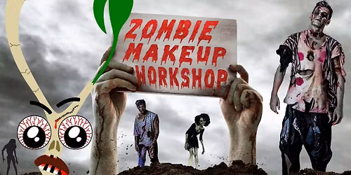 Makeup Application & Vegan Zombie Walk ft. The Vegan Zombie himself!