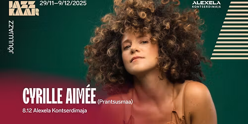 Cyrille Aim\u00e9e (Prantsusmaa) | J\u00f5ulujazz 2025