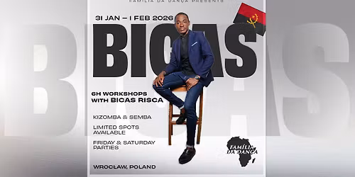 Bicas Risca in Wroc\u0142aw \u2013 The Essence of Angola | 30.01\u201301.02.2026