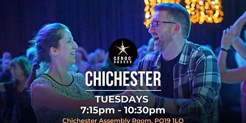Ceroc Chichester - Weekly Social Partner Dancing Classes on a Tuesday evening!
