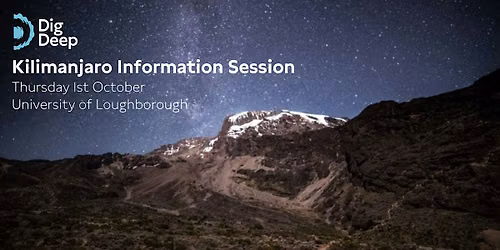 Loughborough Kilimanjaro 2027 Student Information Session
